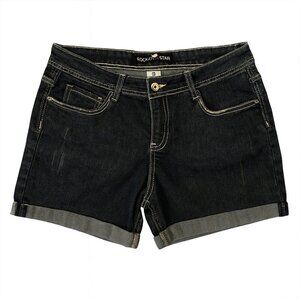 Diamond Threads Denim Shorts – Size 16 – Dark Wash
